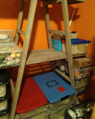 scaletta in legno
