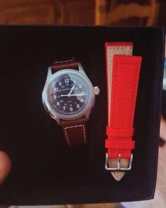 Orologio hamilton fiel khaky H684812