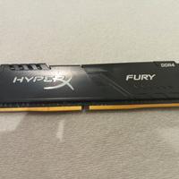 Ram Hyper X Fury 16Gb 3200Mhz ddr4 