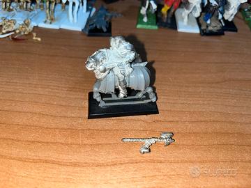Warhammer - Valten a cavallo in metallo - Impero