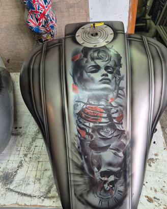 serbatoio moto custom