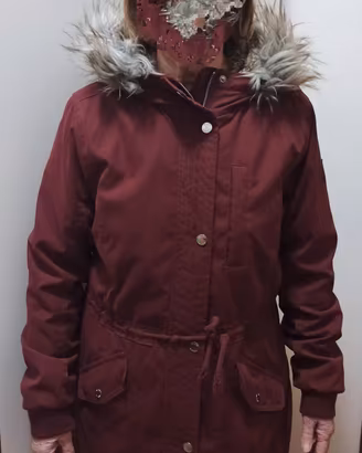 Parka Hollister Stretch Linked Sherpa giacca