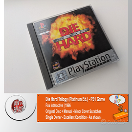 CD-ROM PS1 - Die Hard Trilogy (Platinum Edition)