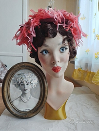 Cappello copricapo Anni '50/'60 Original Adrienne