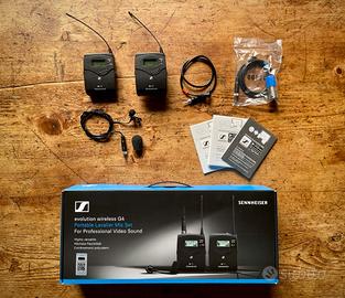 kit SENNHEISER radiomicrofono ew 122p G4 lavalier