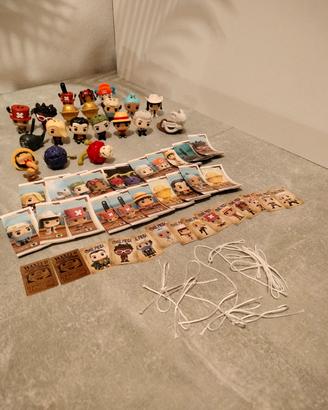 lotto Kinder Joy One piece serie quasi completa