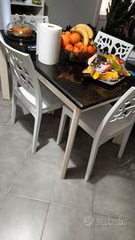 Giroletto e materasso - tavolo di marmo