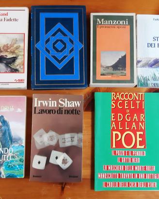 POE, DOYLE,BARBARO,SHAW,SAND,MANZONI,METALIOUS