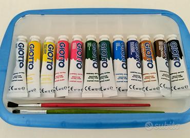 Colori Tempera 12 Tubi Extra Fine Giotto 12 ml