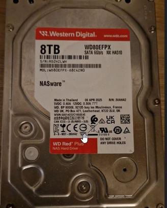 HDD Western Digital 8TB