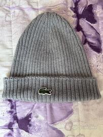 Berretto Lacoste lana 100% taglia unica