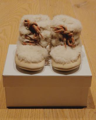 Stivaletto scarpe Hogan pelliccia tg 20 bimba