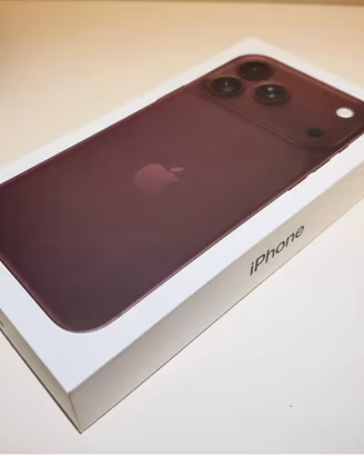 iPhone 18 Pro Max 256 GB Borgogna - Nuovo eSIM