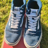 Vans Ward Hi blu taglia 40.5