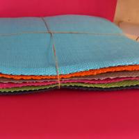 Set 6 Tovagliette Quadrate Twister Nuove