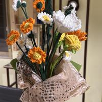 Bouquet all’uncinetto
