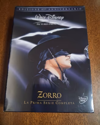 ZORRO – Prima Serie Completa – 6 DVD Disney – NUOV