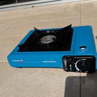 Fornello a gas con 2 bombole