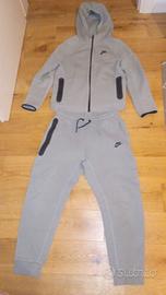 Tuta Nike tech grigia, ragazzo