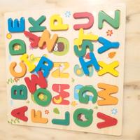 Gioco didattico in legno per la lingua inglese