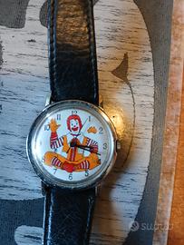 orologio vintage Ronald mc Donald anni 70