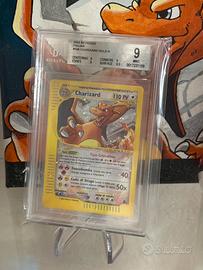 Charizard skyridge BGS 9 italian Holo