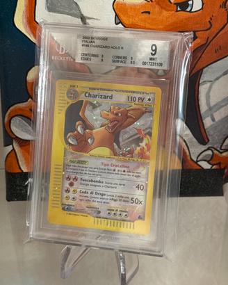 Charizard skyridge BGS 9 italian Holo
