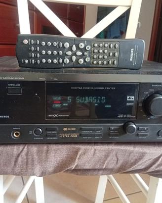 Impianto audio dolby digital 5.1 con sub attivo