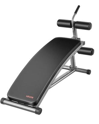 Panca per Addominali Panca Curva con Impugnatura