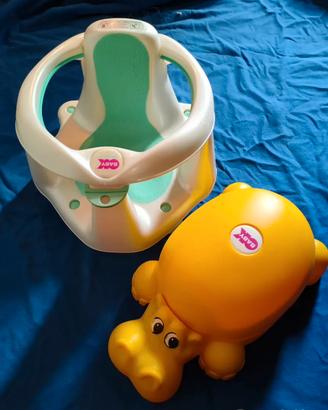 Seggiolino da bagno e Vasino OK BABY