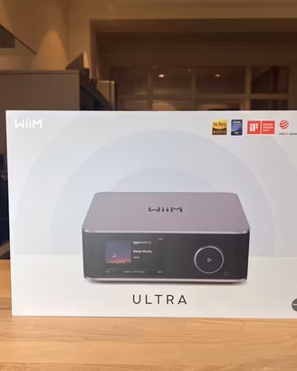 WiiM Ultra Space Grey – Streamer audio Hi-Fi con c