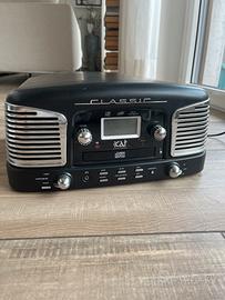 Radio con giradischi e CD