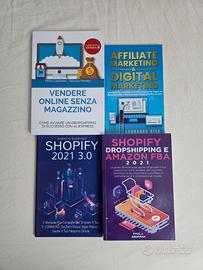 Lotto 4 Libri Dropshipping Amazon FBA Shopify