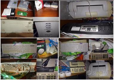 Pc case lettori fax stampanti modem cavi prese ecc