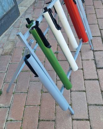 Porta canne pesca trota lago 