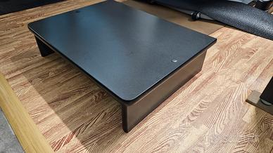 Rialzo Monitor PC / Supporto TV Fisso - Legno nero