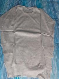 Maglia intima uomo misto lana manica lunga