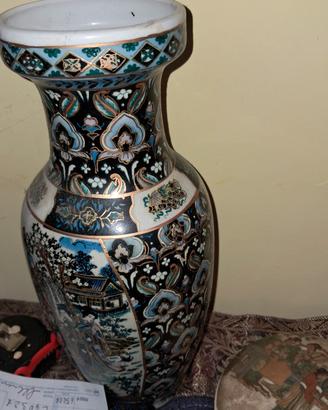 Vaso cinese decorato