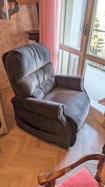 poltrona elettrica reclinabile 