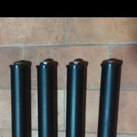 🔥 4 PIEDINI NERI PER DOGHE – LETTO