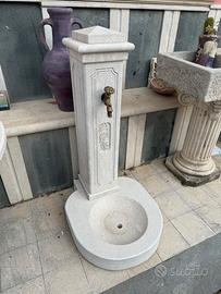 Fontana in pietra per arredo esterno - giardino