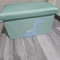 Livarno Home Pouf  contenitore dinosauri bambini