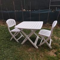 Tavolo con sedie da giardino Nardi