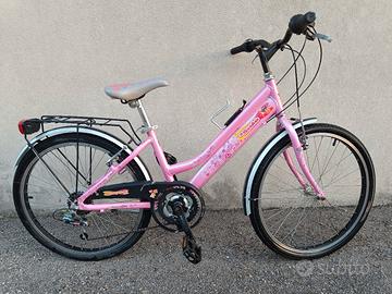 Bici in alluminio per bimba 7-12 anni