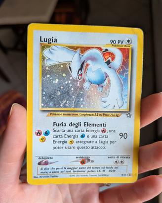 carta Pokemon Lugia Holo