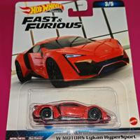 Hot wheels premium fast & furious Lykan Hypersport