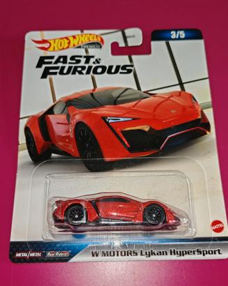 Hot wheels premium fast & furious Lykan Hypersport