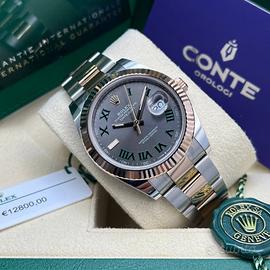 🟩ROLEX DATEJUST 41 WIMBLEDON REF.126331 ANNO 2022