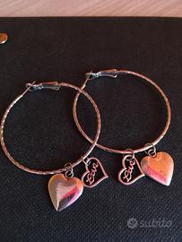 Orecchini cerchio love