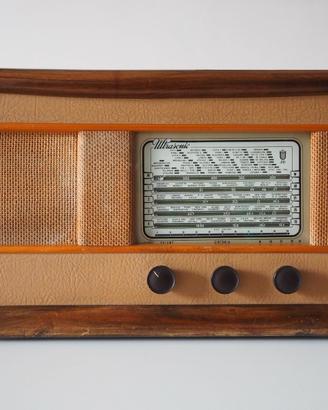 radio d’epoca italiana a valvole ULTRASONIC S91